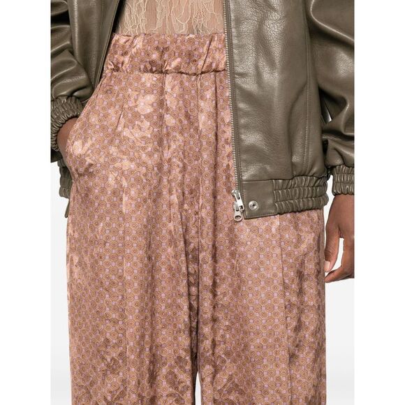 Dries Van Noten Women Pila Cotton Trousers - Picture 4 of 5